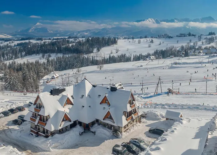 Hotel REDYK Ski&Relax - narty i widok na góry na wyciągnięcie ręki Zakopane